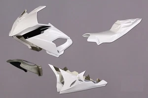 Racing Fairing Bikesplast Complete White For Motorcycle BMW S1000RR 2015-2016 - Picture 1 of 8