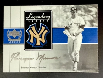 Thurmon Munson 2000 Upper Deck Yankees Legendary Lumber #TM-LL Foto 1 de 2