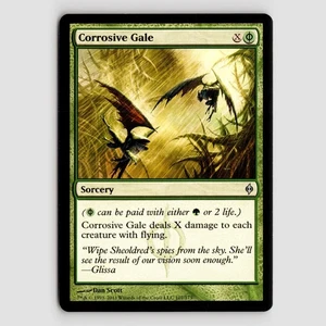 Corrosive Gale - NPH #107 Uncommon - NM / Mint New Phyrexia Single - Picture 1 of 4