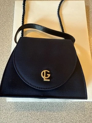 Guy Laroche- cocktail purse - Navy Blue - Photo 1/4