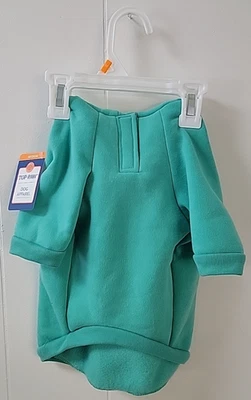 Top Paw Dog Apparel sudadera con capucha lisa verde azulado talla M Foto 1 de 3