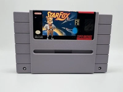 Star Fox (Super Nintendo SNES, 1993) Authentic Cartridge Tested Working - Image 1 of 4