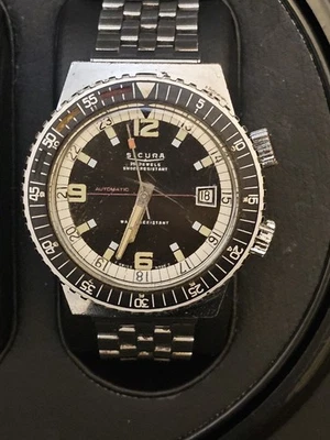 Reloj de buceo Sicura para hombre cajas de acero inoxidable súper compresor Foto 1 de 4