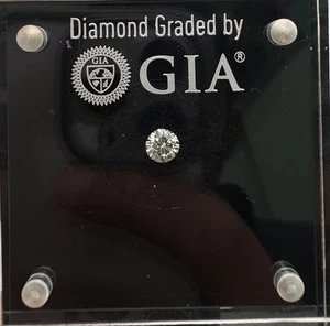 0.56 carat Natural Diamond | GIA certified | Shape - Round | Color- L | VVS2 - Picture 1 of 7