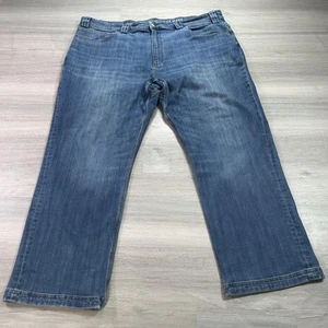 Duluth Trading Jeans Herren 44x30 Blau Ballroom Double Flex Straight Leg Workwear - Bild 1 von 13