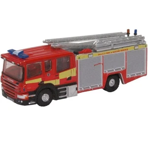 Spur N Oxford Diecast Scania Pump Ladder Surrey Fire & Rescue Maßstab 1:148 Modell - Bild 1 von 5