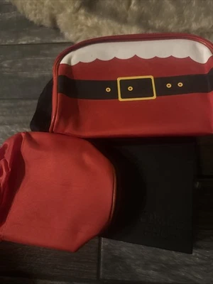 Riñonera de Papá Noel Bandolera y Portabotellas de Agua Combo Navidad Foto 1 de 4