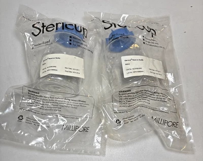 (2)New Sealed Bag MILLIPORE STERICUP RECEIVER FLASK SC00B05RE 500mL EXP NOV 2014 - Image 1 of 2