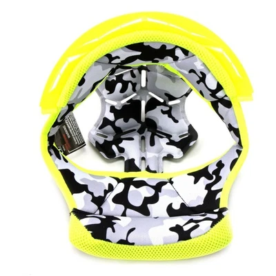 LS2 Hi-Viz Yellow Helmet Liner for Gate Helmets ( 12mm / XL ) 03-645 - Image 1 of 2