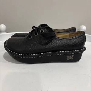Algeria by PG Lite Lace Up Black Comfort Shoes Size 38 - Picture 1 of 8