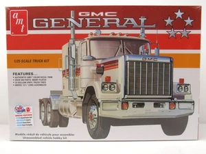 GMC General Semi Tractor tractor kit de construcción de plástico modelo de coche 1:25 AMT - Imagen 1 de 5