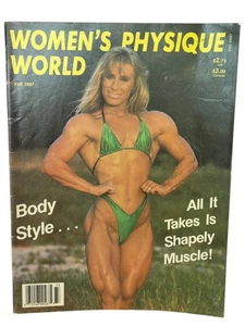 Vtg Women's Physique World Magazine Fall 1987 Female Muscle Bodybuilding - Picture 1 of 17