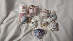 9 antique demitasse cups - Picture 1 of 2