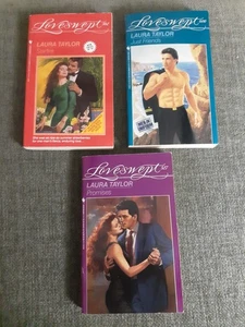 3 Loveswept Romance Paperbacks By Laura Taylor, 1 Acceptable, 2 Good - Imagen 1 de 7