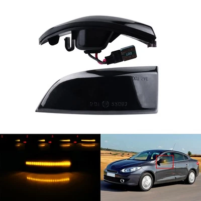 2x Schwarz flügel spiegel blinker für Renault Scenic/Grand Scenic III (JZ) 09-15 - Bild 1 von 4