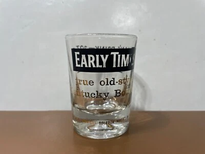 Early Times Whiskey Heavy Shot Glass / Jigger - True Old-Style Kentucky Bourbon - Image 1 of 4