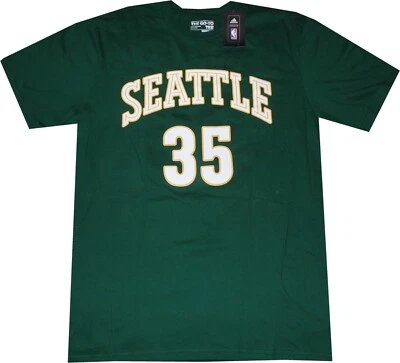 Camisa Seattle Super Sonics Kevin Durant Retro Adidas Verde Oscuro Nuevas Etiquetas Foto 1 de 4