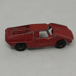 TootsieToy Fiat Abarth Vintage Diecast Car - Red Miniature - Picture 1 of 7