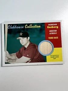 2006 Topps Heritage Clubhouse Relic (BAT) Morgan Ensberg Houston Astros (A156) - Foto 1 di 6