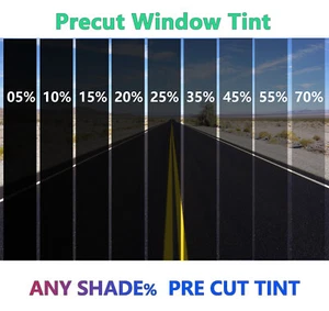 PreCut All Sides Window Film Any Tint Shade For All JAGUAR X-TYPE 2001-2008 - Foto 1 di 9