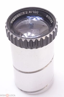 ✅ WILL WETZLAR PROJECTOR, PROJECTION LENS MAGINON 100MM 2.8 - Image 1 of 4