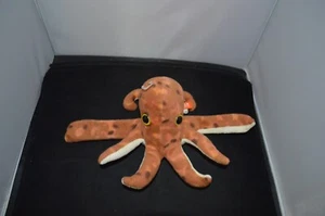 Squid Wild Republic Squid Octopus Plush Animal Big Eyes Snap bracelet L6 - Picture 1 of 3