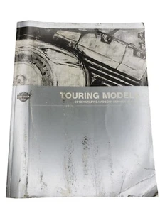 2013 Harley Davidson Touring Models Service Manual 99483-13 Softcover FREE SHIP - Picture 1 of 5