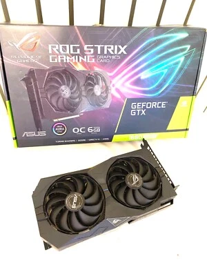 ASUS ROG STRIX GeForce GTX 1660S-6GB GDDR6 Gaming Card ( 90YV0DW2-M0NA00) - Image 1 of 4