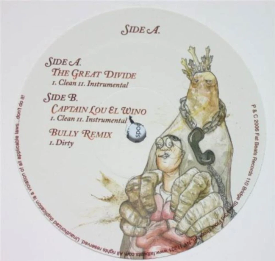 Louis Logic and J.J. Brown - THE GREAT DIVIDE 12". New in shrinkwrap - Image 1 of 1