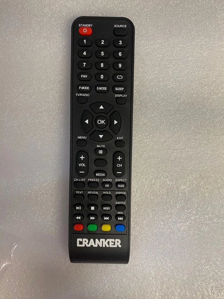 CR-TV24120 - CR-TV28900 CR-TV32100/120/130 TELECOMANDO ORIGINALE PER TV CRANKER