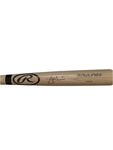 Justin Momeau Autographed Signed Bat Elite Promotions & Graphz Authentication - Picture 1 of 2