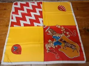 PALIO DI SIENA - Fazzoletto Contrada MONTONE 80 x 80 - foulard scarf new! - Foto 1 di 1