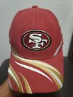 VTG NFL Reebok San Francisco 49ers Hat Cap One Size Stretch Fitted Vortex RARE