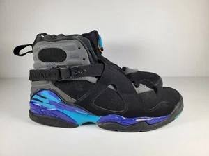 Nike Air Jordan 8 Retro BG Aqua 2015 305368-025 Jugend 6Y keine Einlegesohlen - Bild 1 von 10