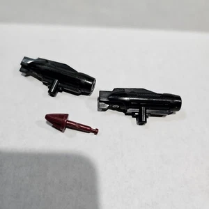 Par de lanzamisiles de empuje Transformers g1 original vintage y misil corto - Imagen 1 de 5