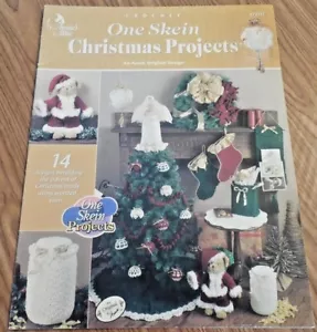 Annie's Attic Crochet "One Skein Christmas Projects" w 14 Holiday Designs 872311 - Picture 1 of 5