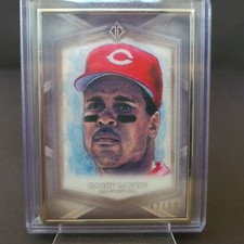 2020 Topps Transcendent Hall Of Fame Edition Barry Larkin HOFR-BL Sketch 42/50