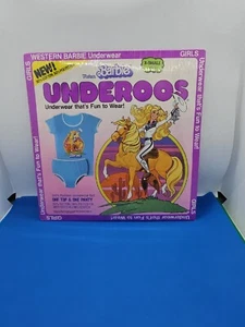 Western Barbie Underoos - XSmall 1982 - Underwear Girls - Picture 1 of 10