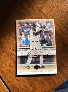 2002 Upper Deck Honor Roll - Dream Moments #54 Barry Bonds San Francisco Giants - Bild 1 von 2
