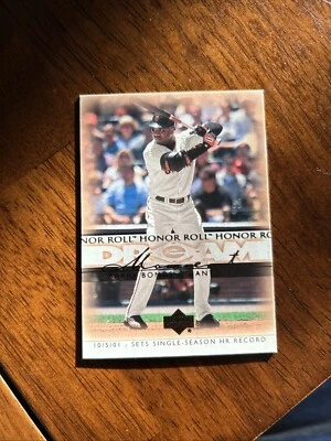 2002 Upper Deck Honor Roll - Dream Moments #54 Barry Bonds San Francisco Giants - Image 1 of 2