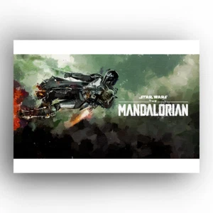 The Mandalorian #1 Sketch Card Limited 3/50 PaintOholic Signed - Picture 1 of 3