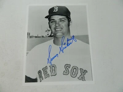 Foto autografiada de 8"x10" de Sonny Siebert béisbol antiguo temporizador Foto 1 de 3