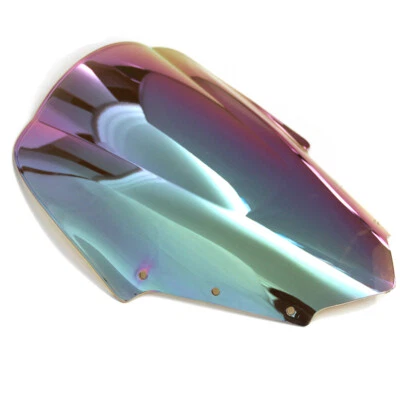 Para 2006-2011 10 Yamaha FZ1S Fazer Pantalla Iridio Doble Burbuja Bicicleta Motocicleta Foto 1 de 4