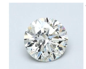 1.50CT Real Loose Diamond I Color I1 Natural Round Cut Brilliant GIA Certified - Picture 1 of 8