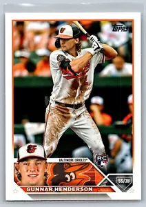 2023 Topps #206 Gunnar Henderson Baltimore Orioles FREE SHIP - Picture 1 of 2