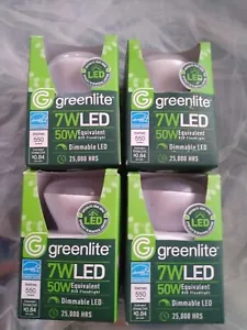 4 Greenlite 7W/LED/PAR20D/FL LED PAR20 Flood Light Bulb 7W 3000K - Picture 1 of 4