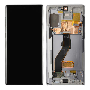 OLED Display LCD Touch Screen Digitizer For Samsung Galaxy Note 10+Silver Frame