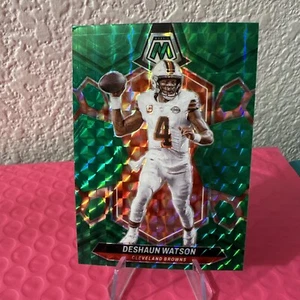 2024 Panini Mosaic - Green Mosaic Prizm #50 Deshaun Watson - Picture 1 of 2