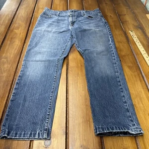 Tommy Hilfiger Slim Straight Men's Jeans Size 34x34/28 Blue Denim - Picture 1 of 23