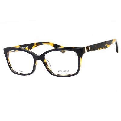 Gafas para mujer Kate Spade marco rectangular de plástico azul habana Jeri 0JBW 00 Foto 1 de 2